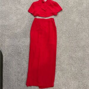 Mirror Palais Red Set